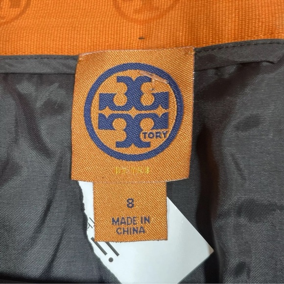 TORY BURCH Wool Skirt Pencil size 8 Grey New without tags - Picture 6 of 7